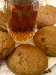 عکسی از دستور نان قهوه با آرد گندم سبوسدار