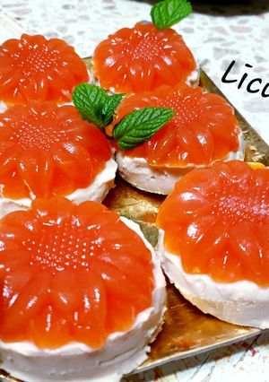 O poză a rețetei Mini cheesecake.