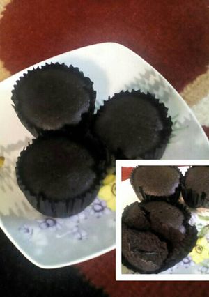 Foto resep Chocolate eggless moist cupcake