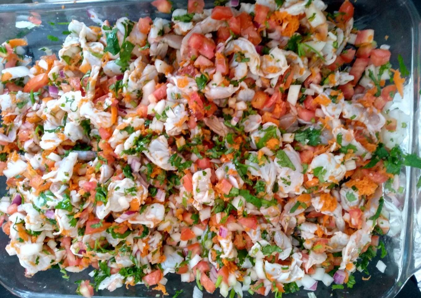Ceviche de camarón