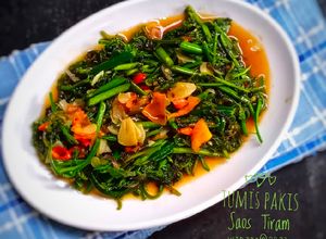Foto resep Tumis Pakis Saos Tiram