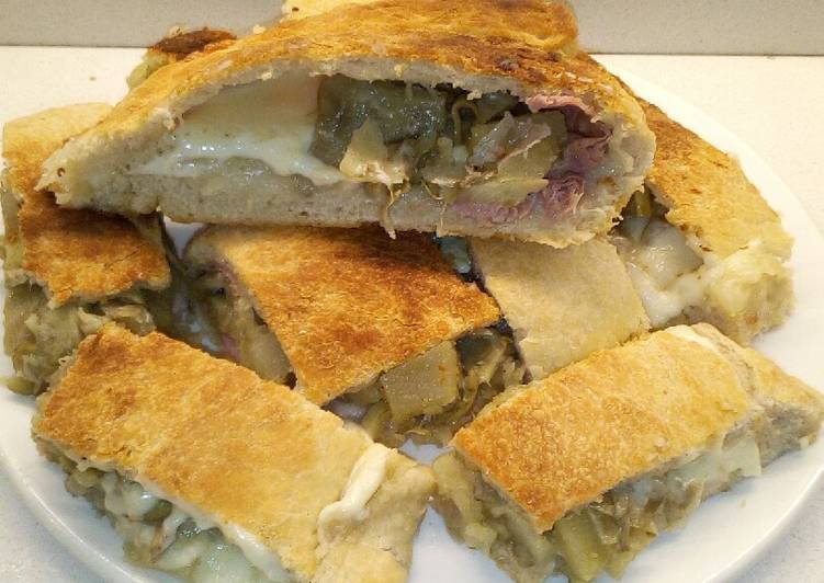Calzone con Carciofi