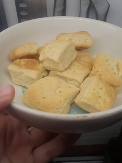 Una foto de Bizcochitos 3 ingredientes