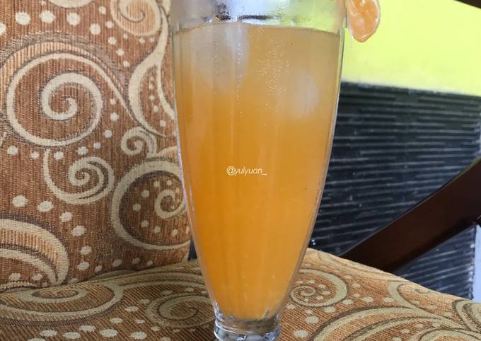 Resep: Es Jeruk Peras Irit Anti Gagal