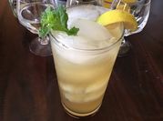 A picture of lime cider