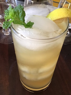 A picture of California Farm Apple Cider Margarita.