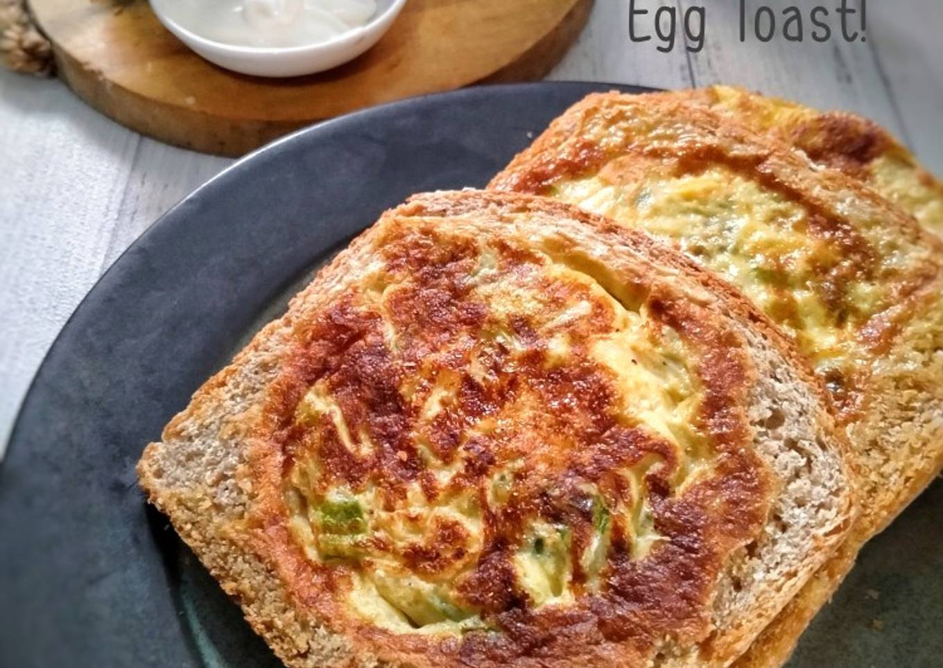 Egg Toast - Mpasi Friendly
