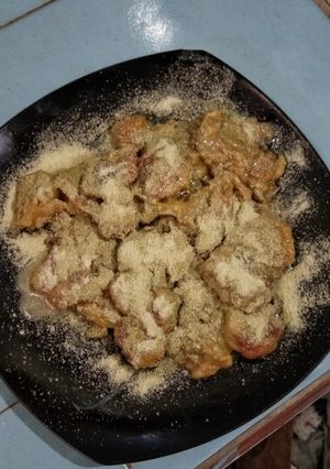 Foto resep Pisang Goreng Chocolatos Matcha