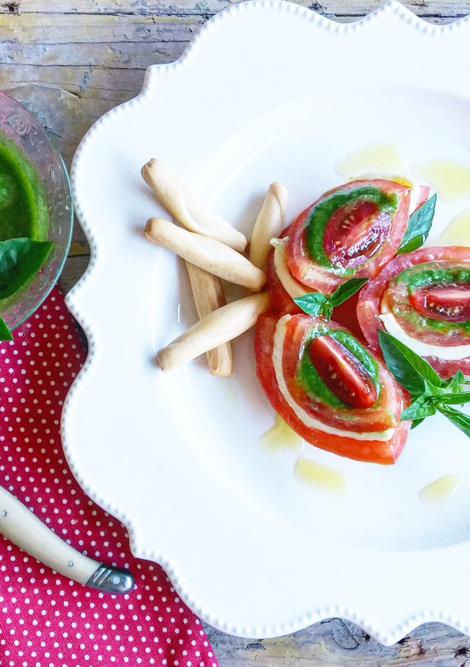 Una foto de Ensalada Caprese