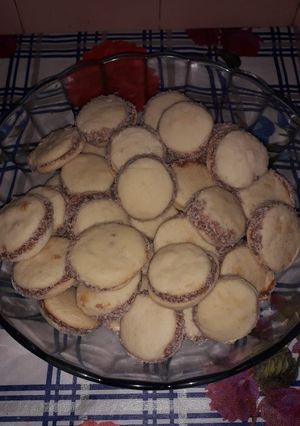 Una foto de Alfajores de maicena