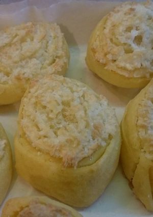 Kókuszos csiga recept fotója