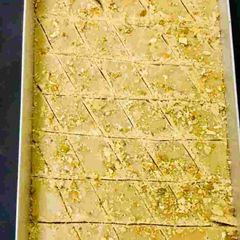 A picture of Foxtail Millet Burfi.