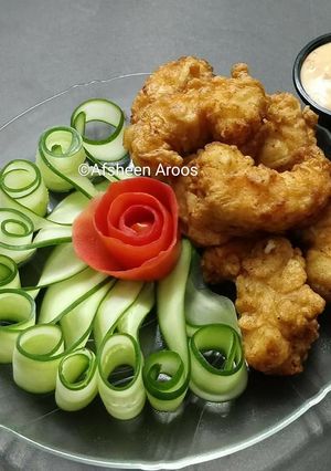 A picture of Fried prawns.