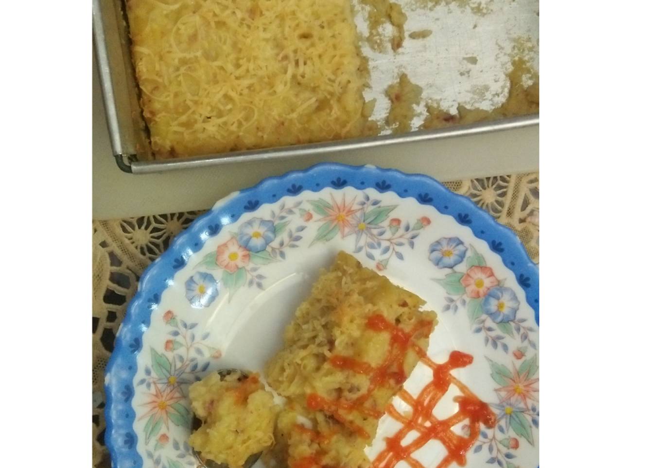 Kentang Panggang Macaroni