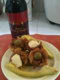 Tostones rellenos