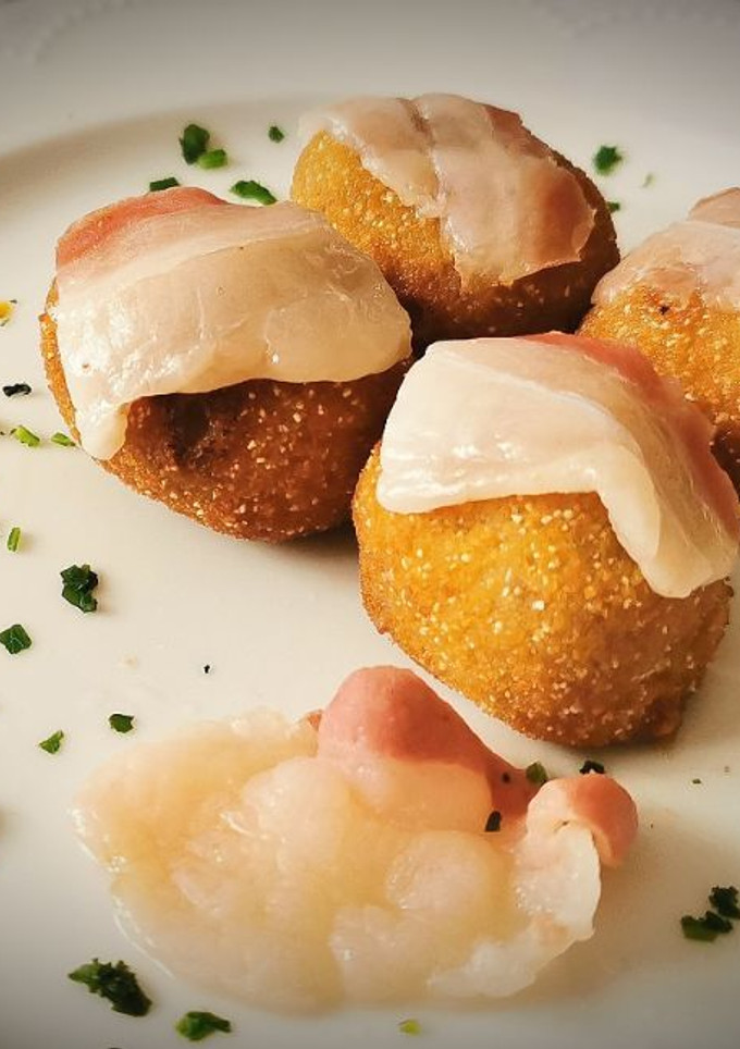 Una foto de Croquetas de Gírgoles y paté