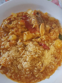 Foto de Risoto de Peito de frango e tomates secos