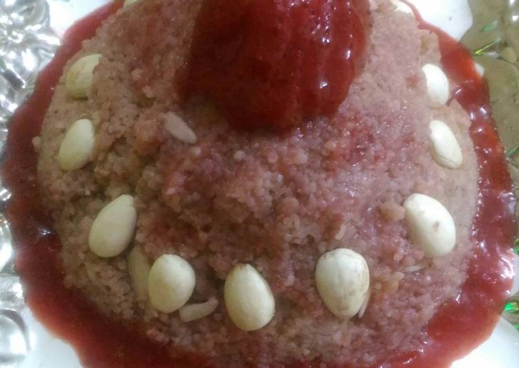 Step-by-Step Guide to Make Quick Strawberry Almond Lapsi