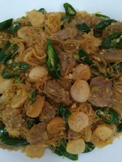 Foto resep Oseng Soun Bakso Cabe Ijo