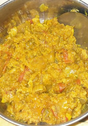 A picture of Soya keema.