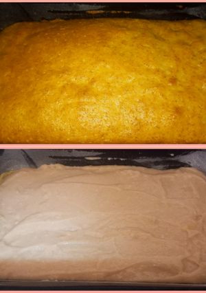 Una foto de Torta de yogurt fácil