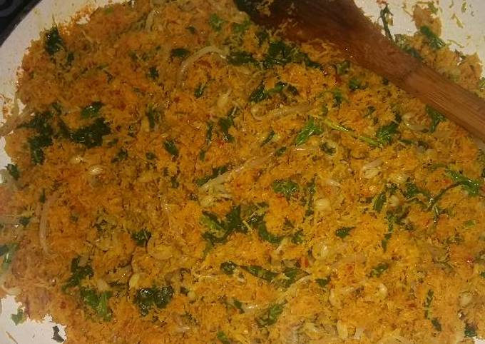 Resep: Urap daun singkong Simpel