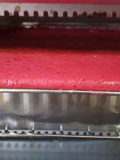 Una foto de Bizcocho de Terciopelo Rosa