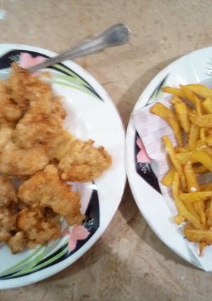 A picture of Crispy Fried chicken for beginners.