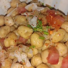 White Chana Chaat A picture of White Chana Chaat.