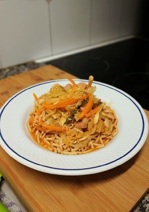 Una foto de Chopsuey estilo Nicaragüense!