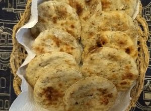 Una foto de Galletas de orégano, queso y mix de semillas sin sal