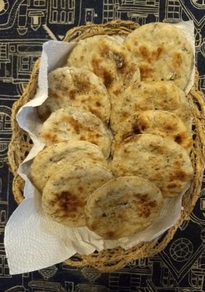 Una foto de Galletas de orégano, queso y mix de semillas sin sal