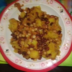 A picture of Githeri mix.