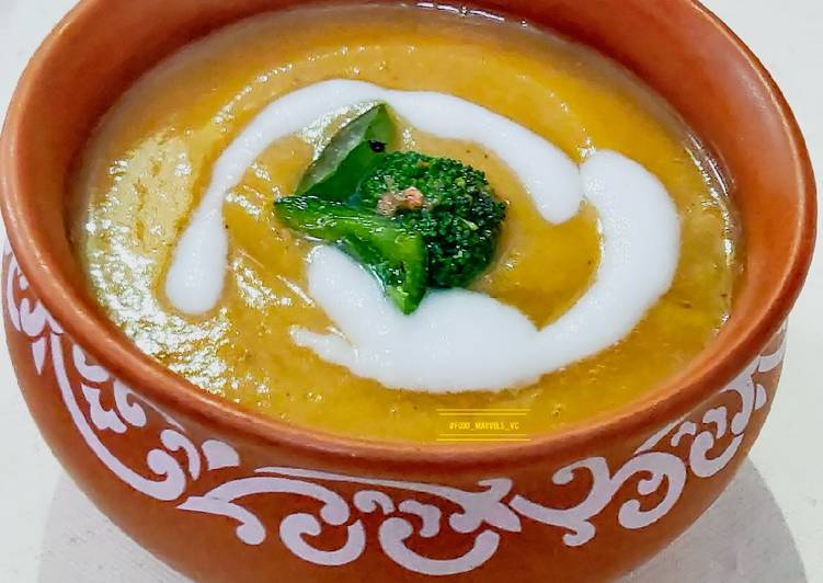 Step-by-Step Guide to Make Ultimate Cauliflower and bottle gourd Soup