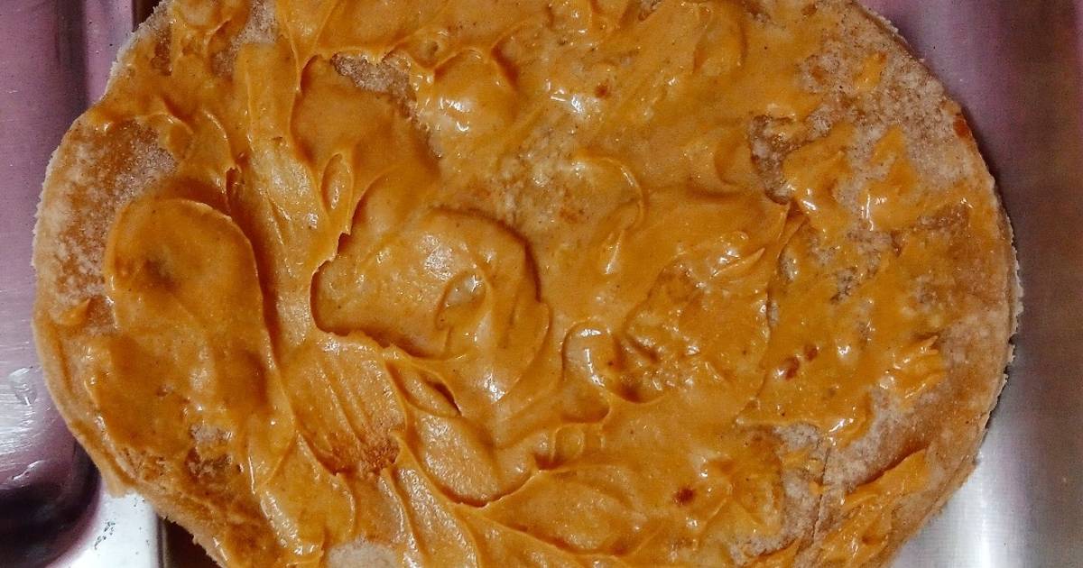 Roti peanut butter Recipe by Akshayaa Cookpad