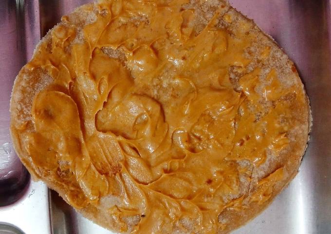 Steps to Make Award-winning Roti peanut butter - New Recipe Nasta