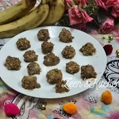 A picture of Frozen Banana Chocolate Bites.