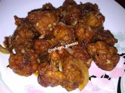 Gambar ayam tepung lada hitam