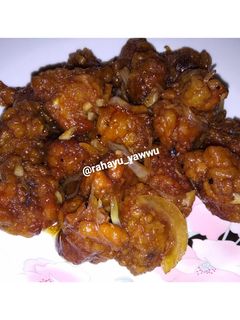 Foto resep Ayam tepung lada hitam (saori)