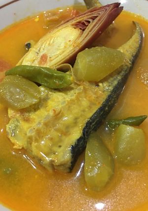 Foto resep Gulai masam ikan pari