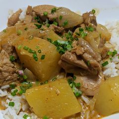 Massaman curry A picture of Massaman curry.