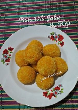 Foto resep 50. Bola Ubi Jalar Isi Keju