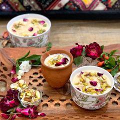 Kheer (Rice Pudding) A picture of Kheer (Rice Pudding).