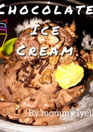 Foto resep Choco ice cream (hann instant)