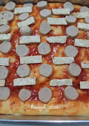 Foto resep Pizza topping tempe