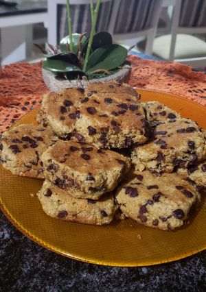 Una foto de Galletas de avena y chip de Chocolate