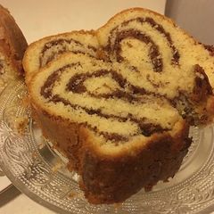 A picture of Moist Marble Bundt Cake.