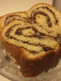 A picture of Moist Marble Bundt Cake.