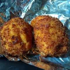 Una foto de Bolitas de papa rellena de queso