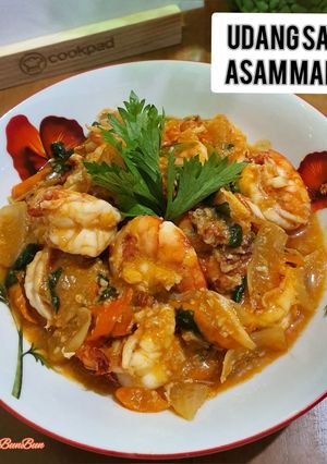 Foto resep Udang Saus Asam Manis